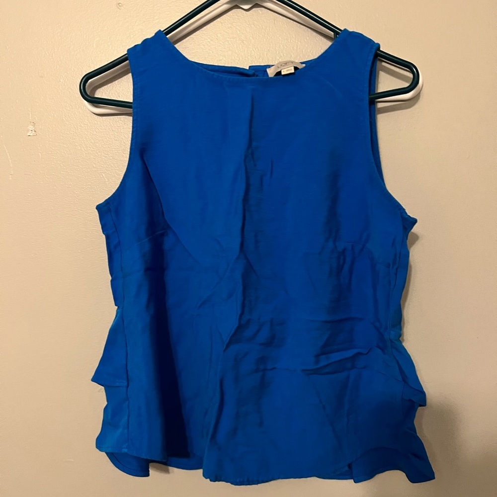 Loft Blue Tank Top